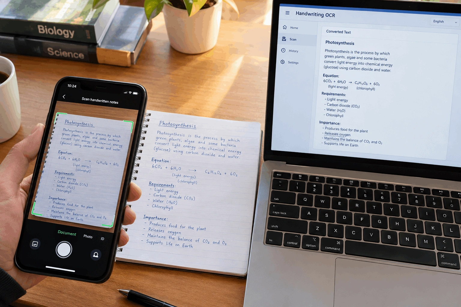 Handwriting OCR: Convert Notes & Math to Digital Text